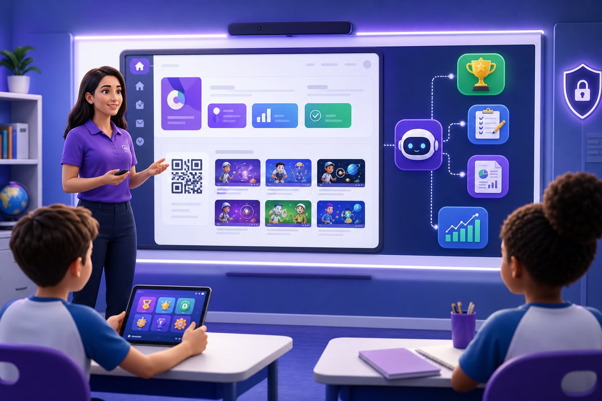 Conteúdo bilíngue integrado às aulas de tecnologia