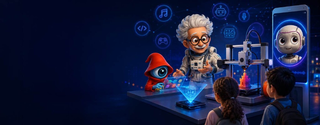 Tecnologia de forma leve e divertida!